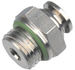 З'єднувальна муфта пряма G1/2" для шланга 12, нержавіюча сталь