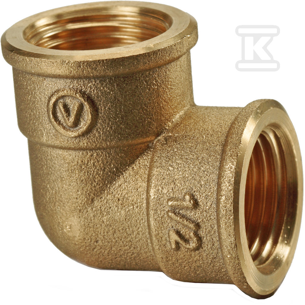 TWIST Elbow GW-GW 1/2" brass - 6042380