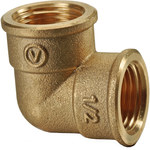 TWIST Elbow GW-GW 1/2" brass