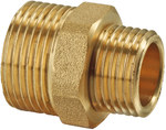 TWIST Reduction nipple 1/2''-3/8'' brass