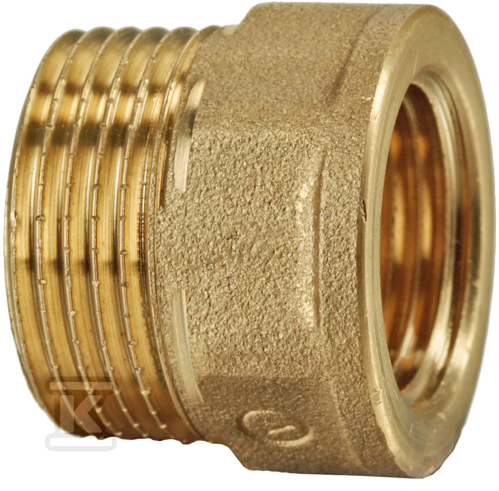 TWIST Adapter GW-GZ 1/2''-3/4'' brass - 6035010