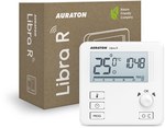 AURATON Libra R - Controler de temperatură săptămânal, fără fir (transmițător), (succesorul modelului 3021R)