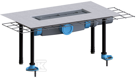 Korpus wpustu liniowego CeraDrain DN50 - HL53KC