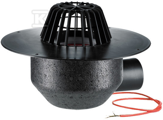 Wpust dachowy grawitacyjny DN110 - HL64.1F/1