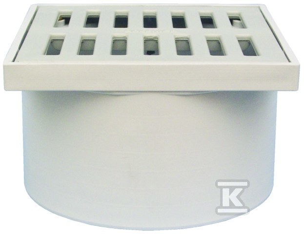 Nasada z ramką 147x147mm z kratką - HL66.4