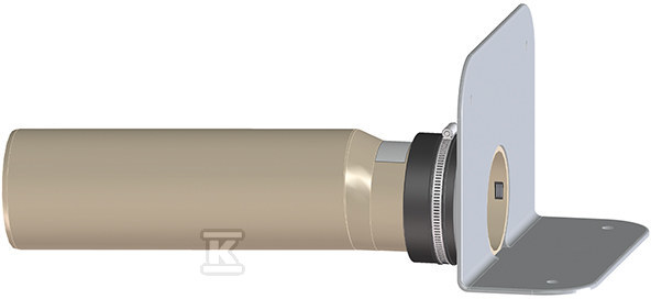 Wpust attykowy z kołnierzem PVC do - HL68P.0/110