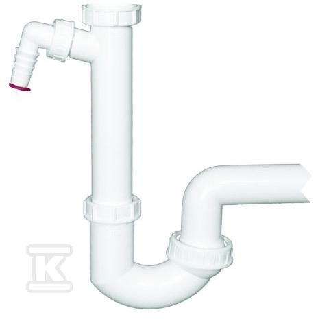 Syfon rurkowy DN40z przegubem kulowym i - HL100/40