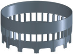 Entwässerungsring für die Terrassenabläufe der Serien HL3100T und HL5100T