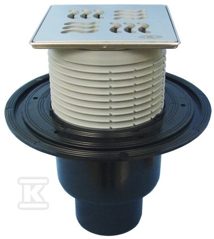 Wpust stropowy DN50/75/110 pionowy z - HL310N-3125