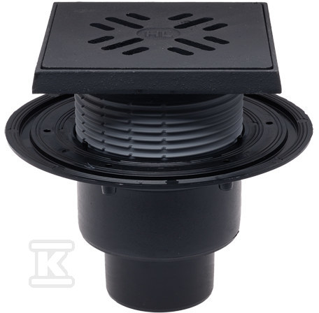 Wpust stropowy DN50/75/110 pionowy z - HL310NG