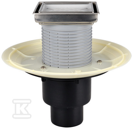 Wpust podłogowy DN50/75/110 pionowy z - HL310PRBLUE-3020