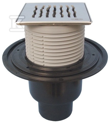 Wpust stropowy DN50/75/110 pionowy z - HL310PRBLUE-3123