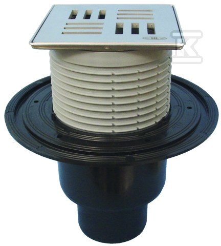 Wpust stropowy DN50/75/110 pionowy z - HL310PRBLUE-3124