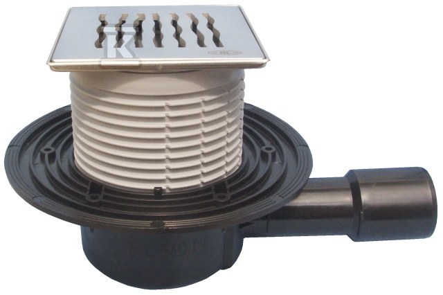 Wpust stropowy DN40/50 poziomy z - HL510N-3123