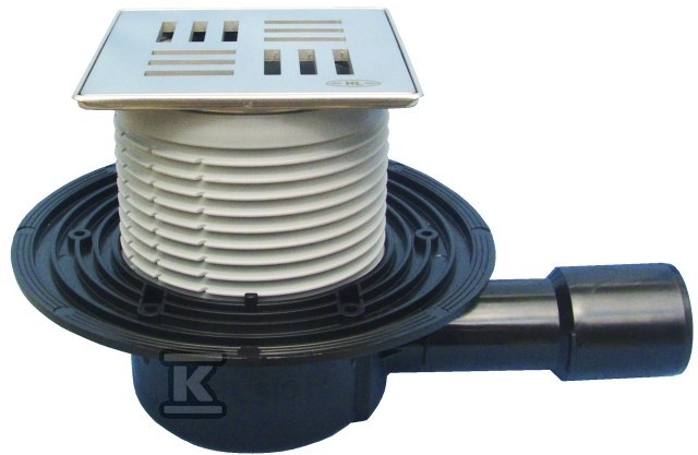 Wpust stropowy DN40/50 poziomy z - HL510PRBLUE-3124