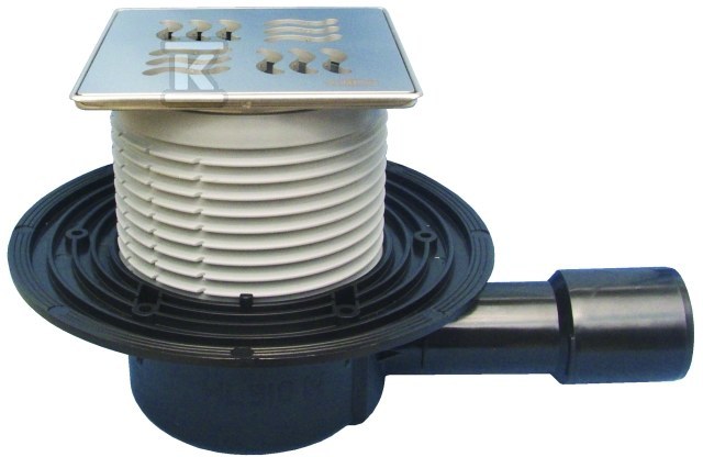 Wpust stropowy DN40/50 poziomy z - HL510PRBLUE-3125