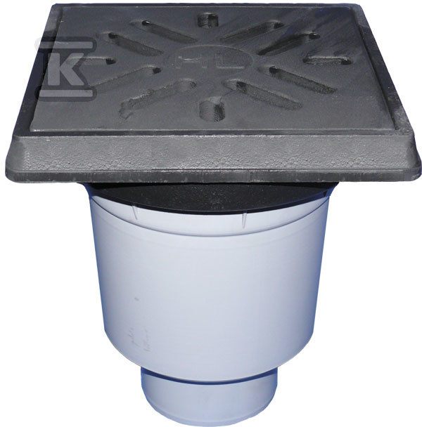Wpust podwórzowy Perfekt DN110 z - HL606.1W/1
