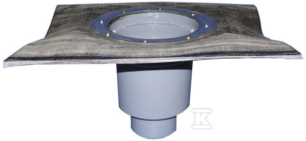 Korpus wpustu podwórzowego DN160 z - HL616KH/5