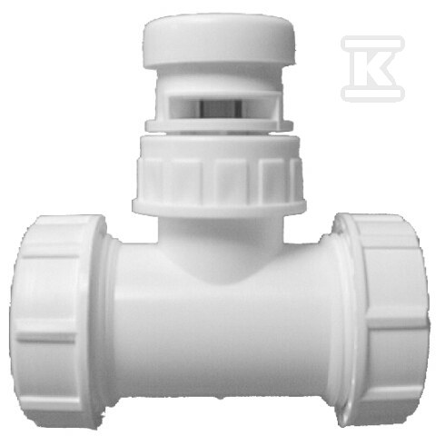 Napowietrzacz 1" z trójnikiem DN32 x - HL902T/30