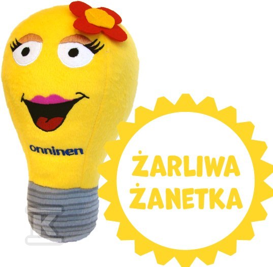 Narzędziaki Maskotka Żarówka Żanetka - #