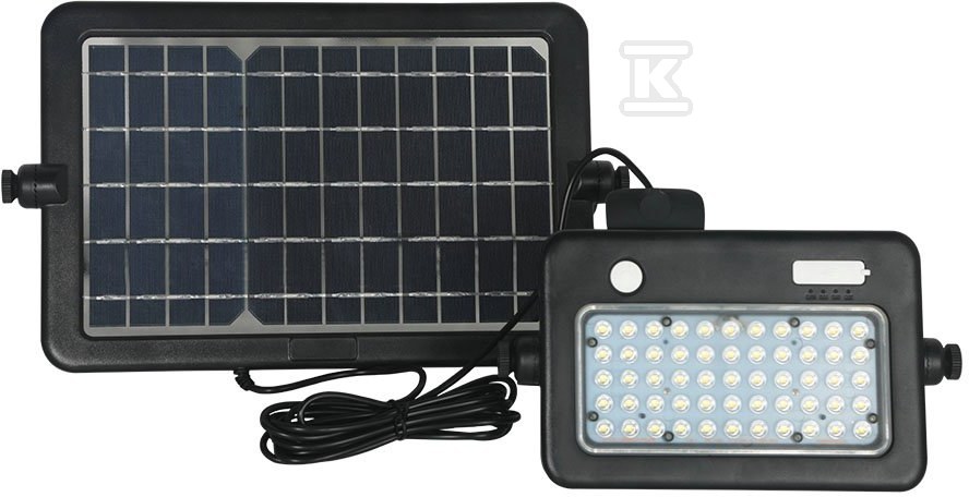 Solar LED projector V-TAC 10W USB Black - 8674