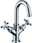 Bateria umywalkowa Hansgrohe Axor Montreux dwuuchwytowa do małych umywalek, DN15 chrom 16505000