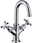 Bateria umywalkowa Hansgrohe Axor Montreux dwuuchwytowa do małych umywalek, DN15 - nikiel szczotkowany 16505820