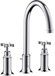 Bateria umywalkowa Hansgrohe Axor Montreux 3-otworowa, DN15 - nikiel szczotkowany 16513820