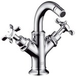 Bateria bidetowa Hansgrohe Axor Montreux dwuuchwytowa - nikiel szczotkowany 16520820