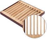 Rolled wooden platform, oak - bone - 250 - L600