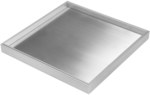 Podest posezonowy aluminiowy sztywny srebrny 250 L600 - 1 elementowy