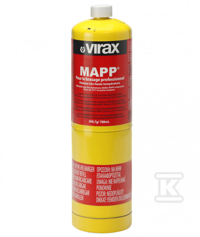 VIRAX Gas cartridge MAPP US - W5217007