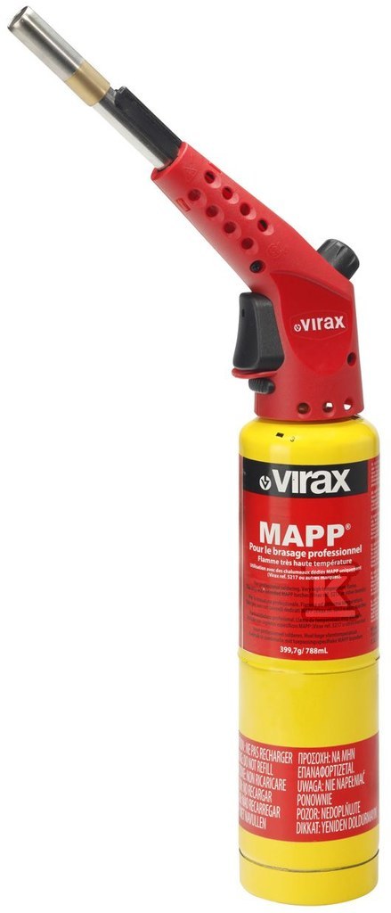 Arzator pe gaz MAPP+ CARTUS MAPP VIRAX - W5217357