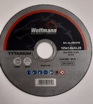 Cutting disc 125 x 1.0 x 22.23 Inox Tytanium