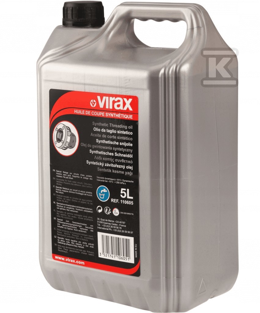 Mineral threader oil - Jerrycan 5l - W1101057