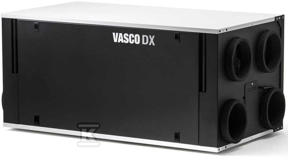 Vasco DX4 E rekuperátor (400 m3/h) WiFi - Y1105DX400101K