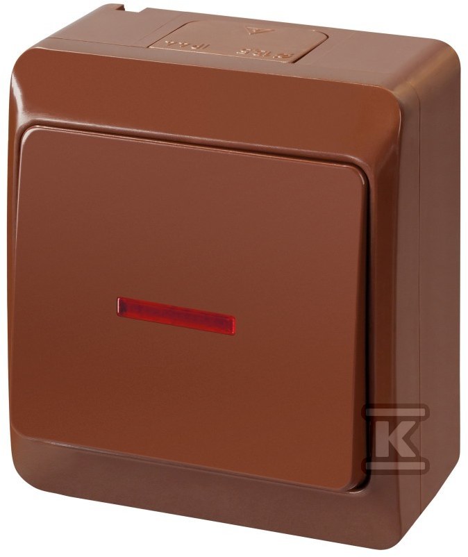 Łącznik 1-biegunowy schodowy, z - 0341-06