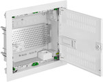 MULTIMEDIA distribution board MT ONNLINE 1x12 modular IP30 metal door