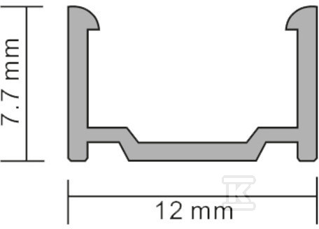 Profil aluminiowy do neonu LED (r) - PJ033256
