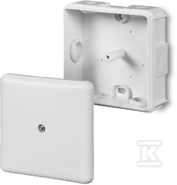 Junction box, 6-way, without insert, - 0226-00