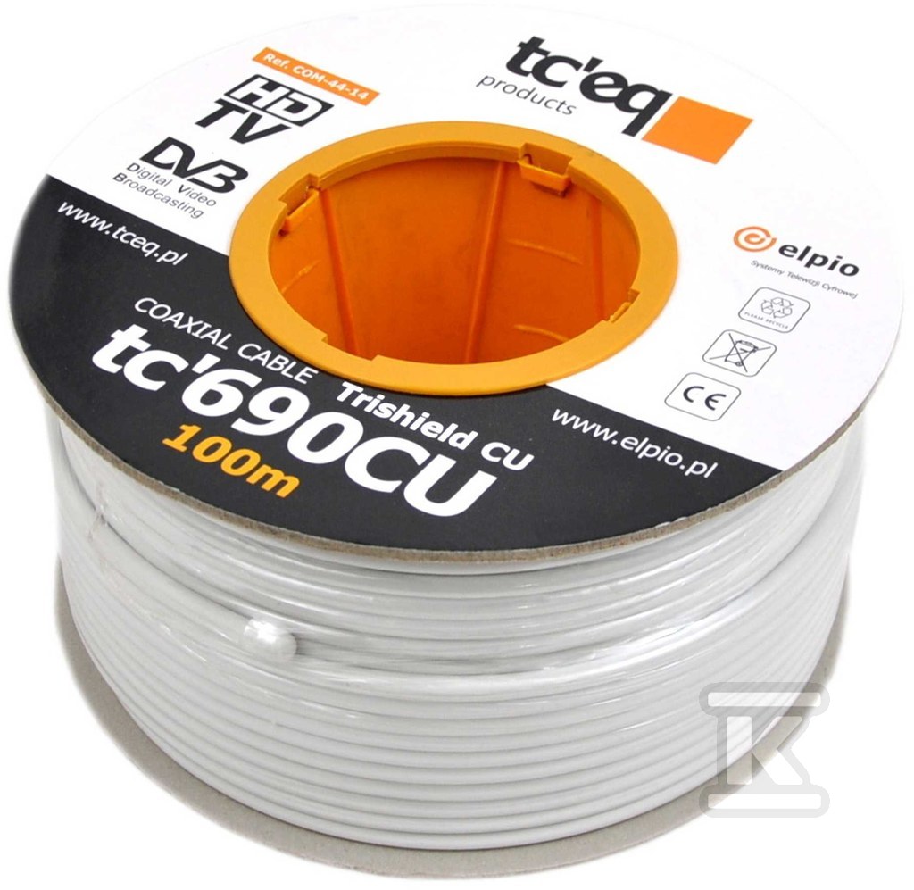 cablu coaxial tc 690 CU/100 - 2922