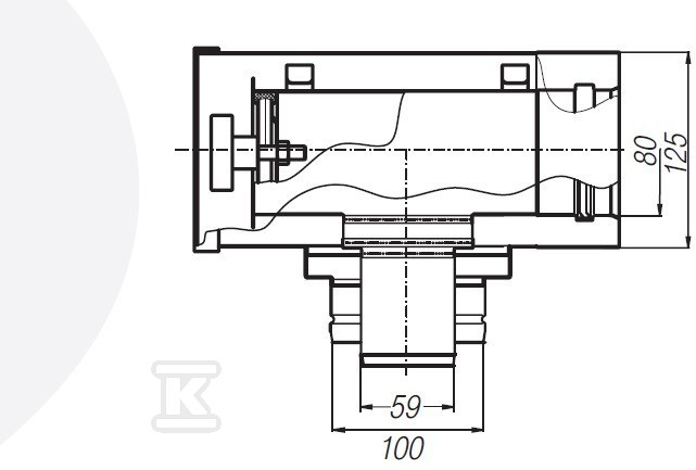 Adapter kominowy trójnikowy - 27016301