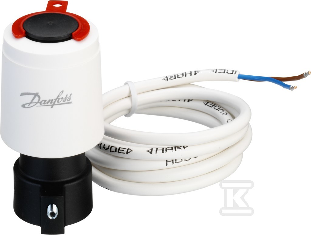 Thermal actuator TWA-A NC 230V, 1.2m - 088H3112