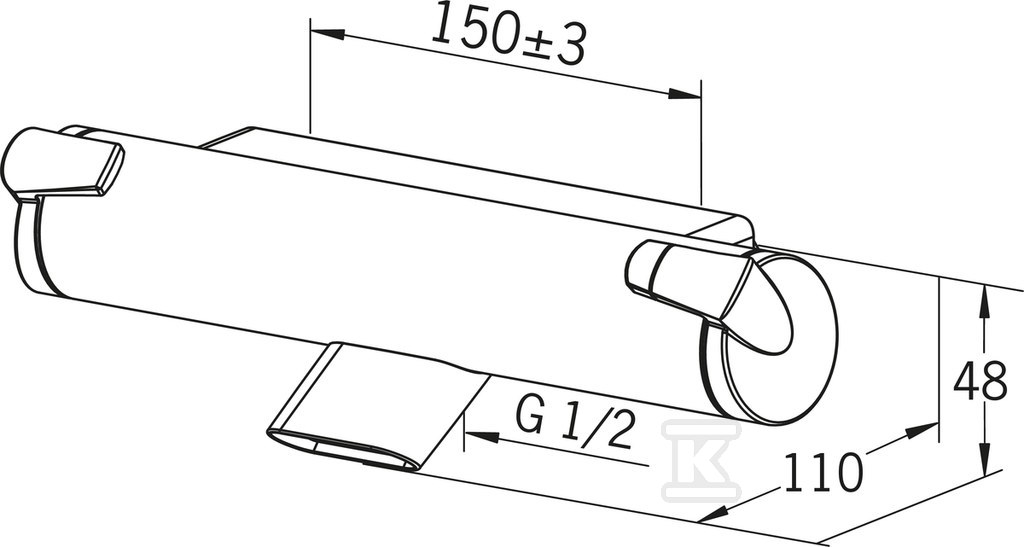 Bateria wannowo-prysznicowa Oras - 7140