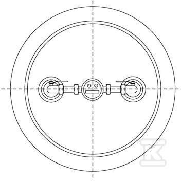 Одинарний комплект вентилів для - STZAW1