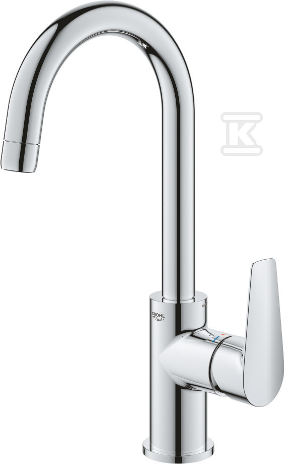 BauEdge basin mixer, DN 15, size L - 23760001