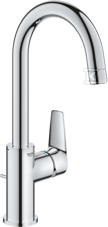 BauEdge basin mixer, DN 15, size L - 23760001