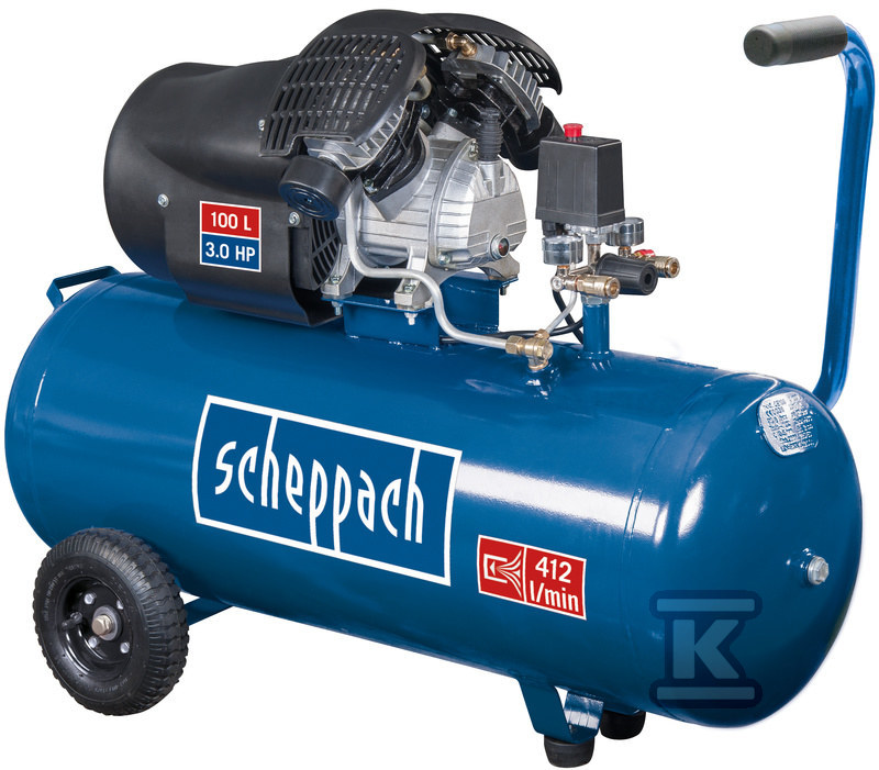 Scheppach HC120DC 10BAR 100L compressor - SCH5906120905