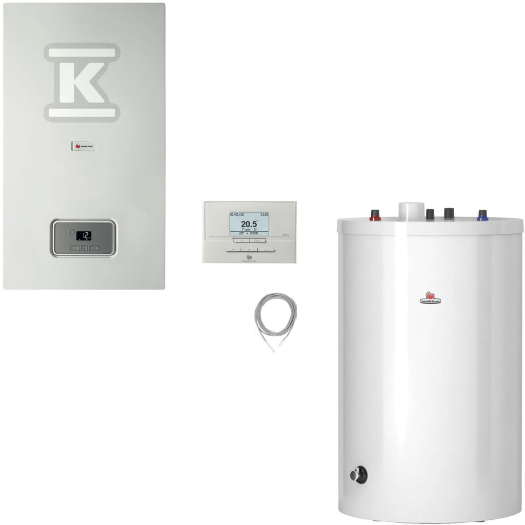 Condensing boiler with water heater and - 0010023591