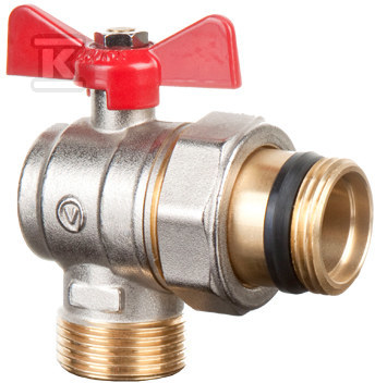 Angle ball valve 1 "with half union and - 1454120